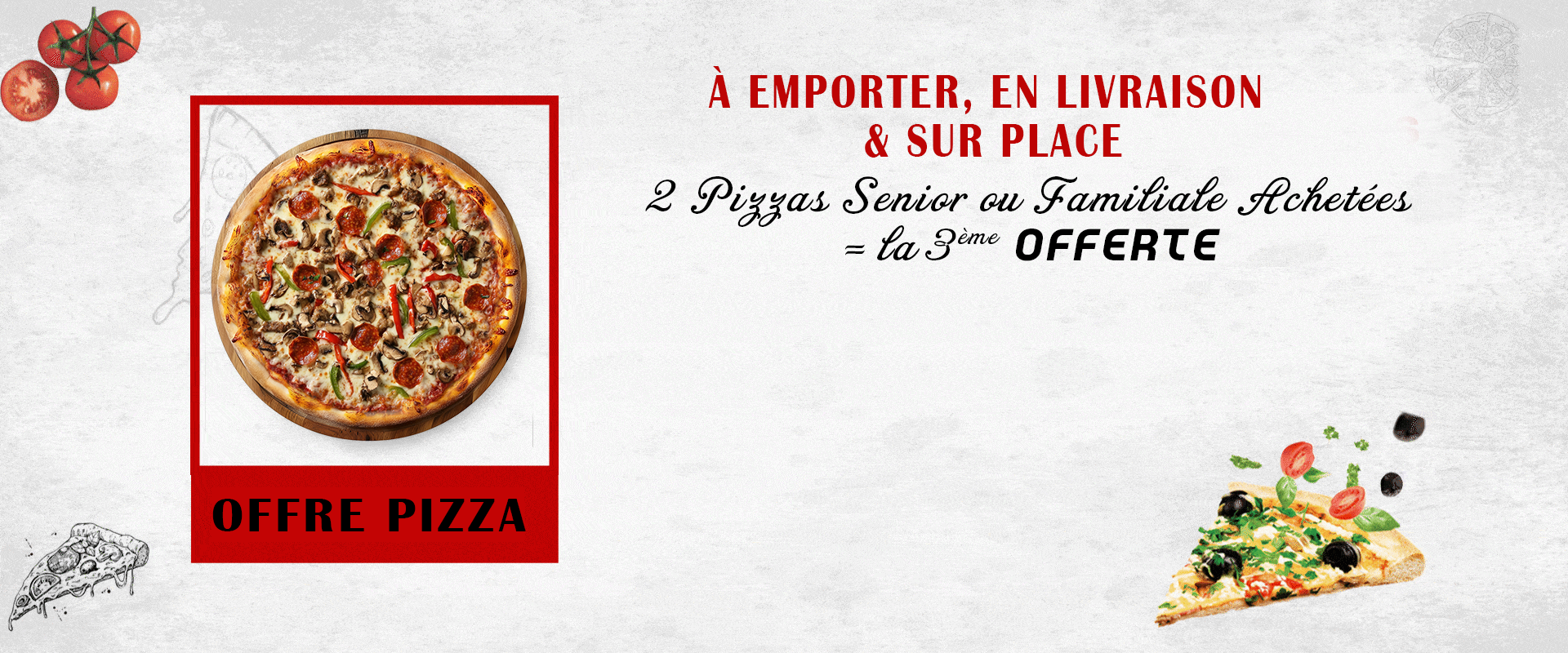 livraison pizza tomate à  bourg blanc 29860
